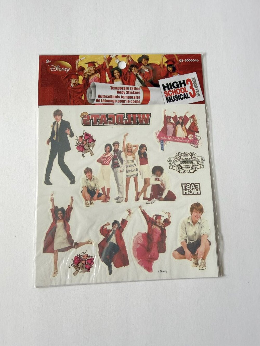 Highschool Musical 3 Temporary Tattoo